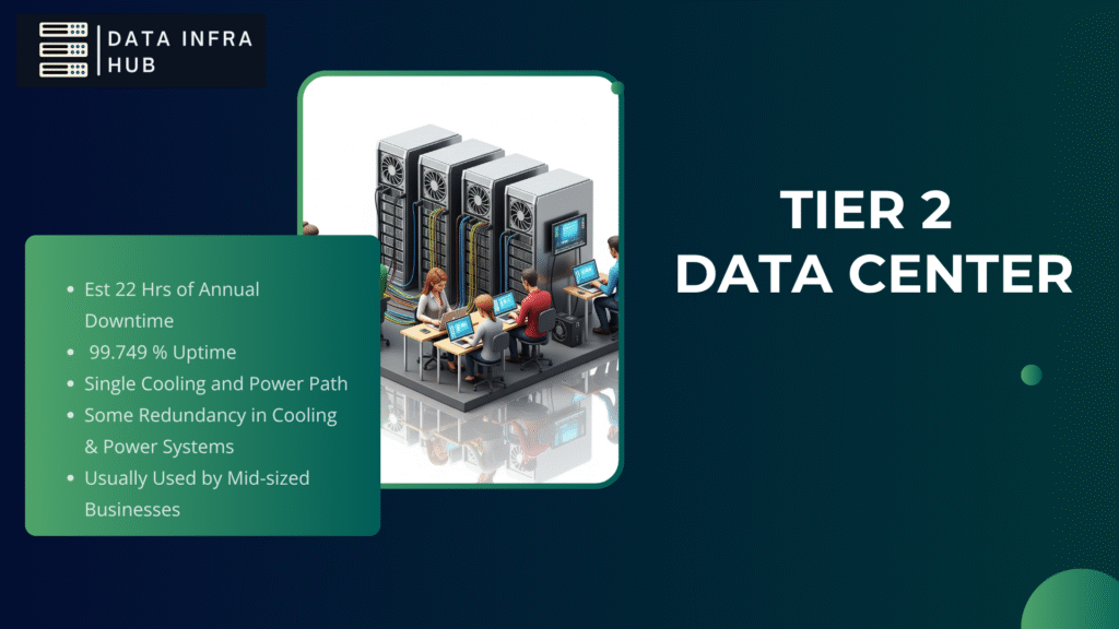 Tier 2 data center features