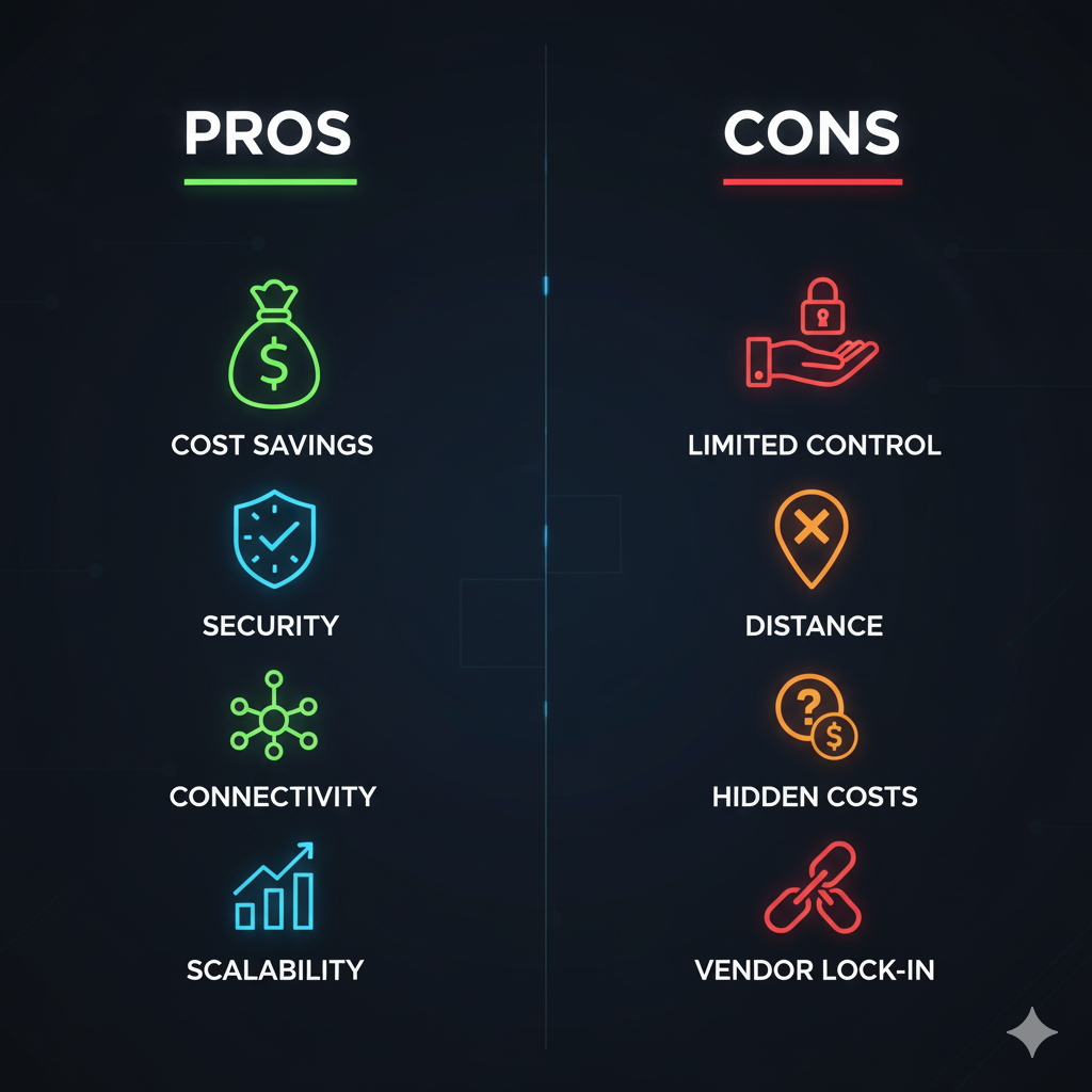 Pros and Cons of a Colocation Data Center